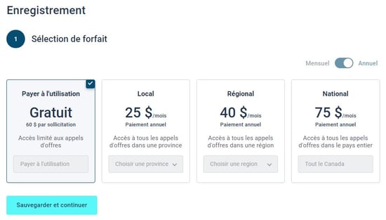 merx enregistrement